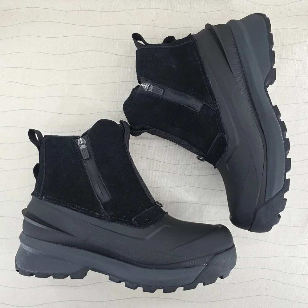 The North Face Mens Chilkat V Zip Black Winter Boots Shoes NF0A5LW4 Size 7.5 NEW